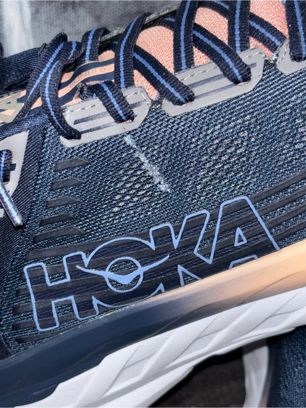 Hoka Women's Bondi 6 SZ 9.5D WIDE - Picture 8 of 10